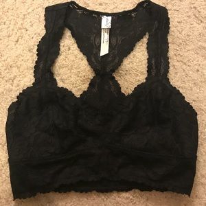 Free People Galloon Lace Racerback Bralette - XS